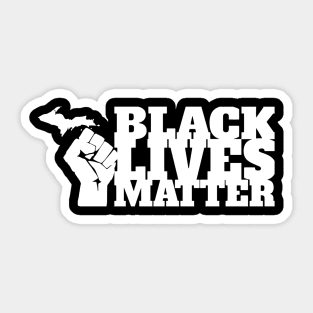 Black Lives Matter - Michigan Revolution 3 Sticker